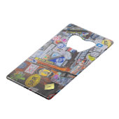 Stickers Creditkaart Flessenopener (Voorkant Gekanteld)