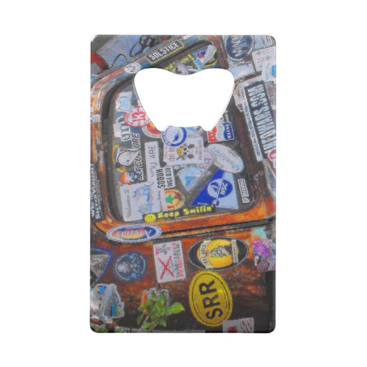 Stickers Creditkaart Flessenopener (Achterkant)