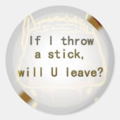 Stickers Dawg (Voorkant)