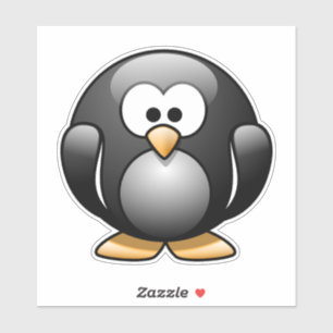 STICKERS DECALS MET LEUKE PINGUÏNS