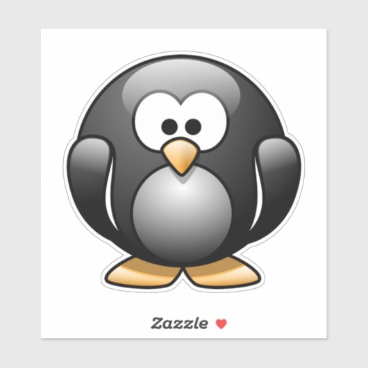 STICKERS DECALS MET LEUKE PINGUÏNS (Vel)