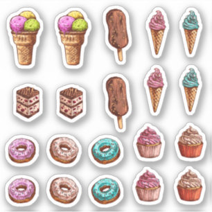 Stickers dessert