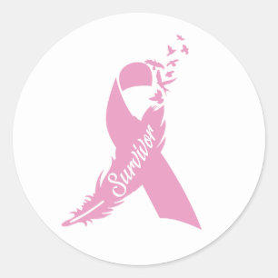 Stickers die borstkanker hebben overleefd