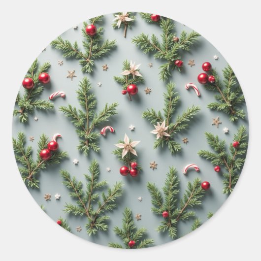 Stickers die goed passen bij kerst (Voorkant)