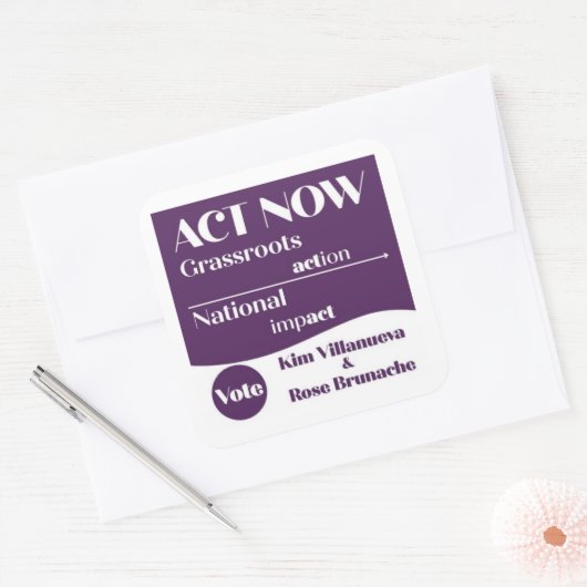 Stickers die het Kim-Roos-team ondersteunen (Envelop)