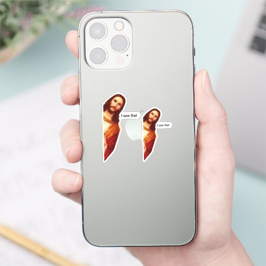 Stickers die ik zag Jezus (Telefoon)