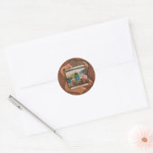 Stickers die leder zoeken (Envelop)