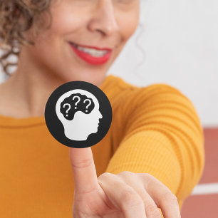 Stickers die vragen stellen