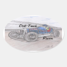 STICKERS DIRT TRACK RACER (4)