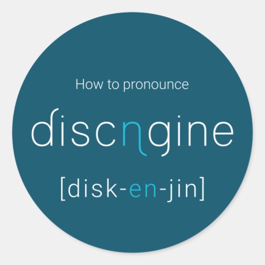 Stickers Disk-en-Jin (Voorkant)