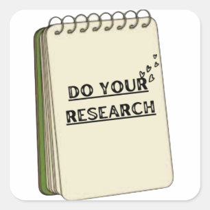 stickers "Doe je onderzoek"