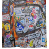 Stickers Douchegordijn (Voorkant)