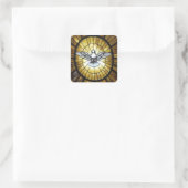 Stickers—Dove Vierkante Sticker (Tas)