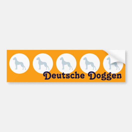 Stickers Duitse Dog (Voorkant)