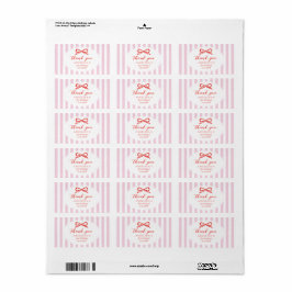 Stickers Eerste verjaardag baby met zacht roze.