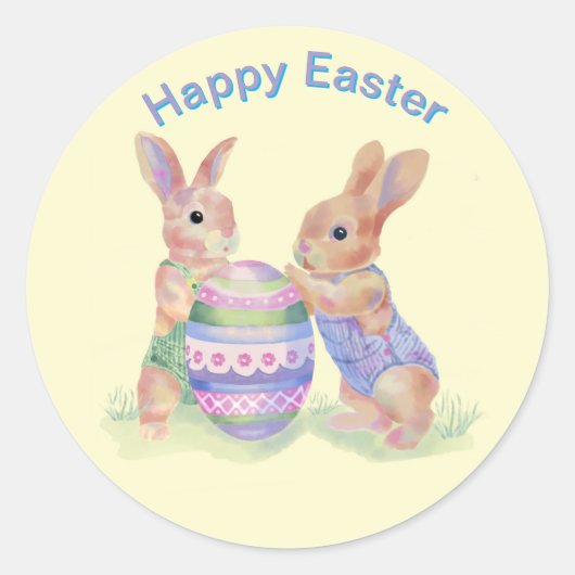 Stickers Egg Bunnies (Voorkant)