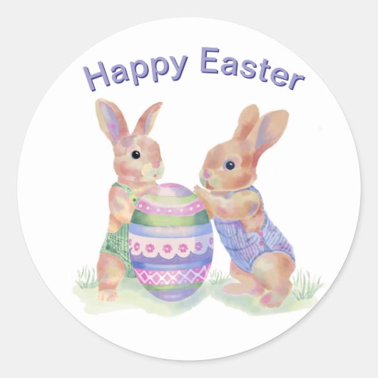 Stickers Egg Bunnies (Voorkant)