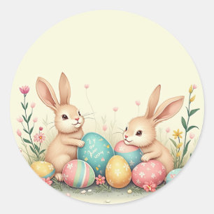 Stickers en labels (een vrolijke illustrator met e