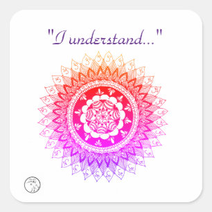 Stickers en labels met Chakra-energie