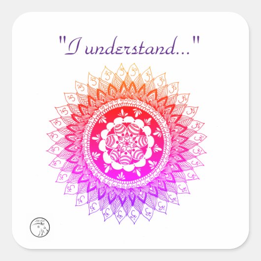 Stickers en labels met Chakra-energie (Voorkant)