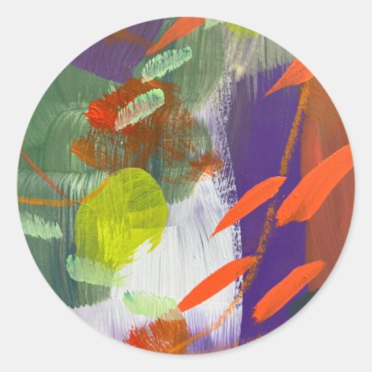 Stickers en zegels in de Herfst vallen neer (Voorkant)