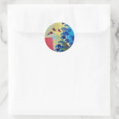 Stickers en zegels in een Ander Wereld Ontwerp (Tas)
