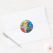 Stickers en zegels in een Ander Wereld Ontwerp (Envelop)