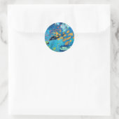 Stickers en zegels in het Blackfish-ontwerp (Tas)