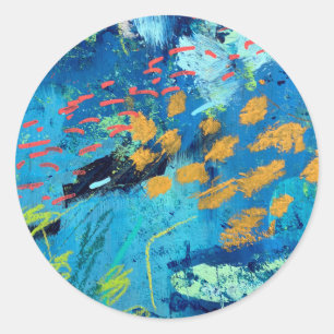 Stickers en zegels in het Blackfish-ontwerp