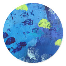 Stickers en zegels in Luminesce-ontwerp