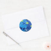 Stickers en zegels in Luminesce-ontwerp (Envelop)