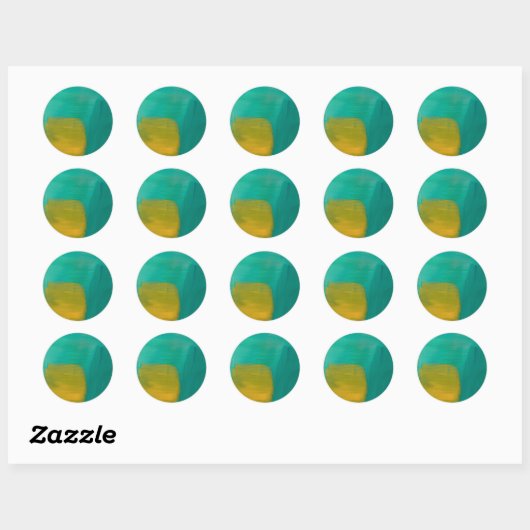 Stickers en zegels in Misty Sun Design (Vel)