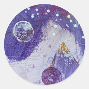 Stickers en zegels in Moon Mountain Design
