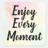Stickers Enjoy Every Moment (Voorkant)