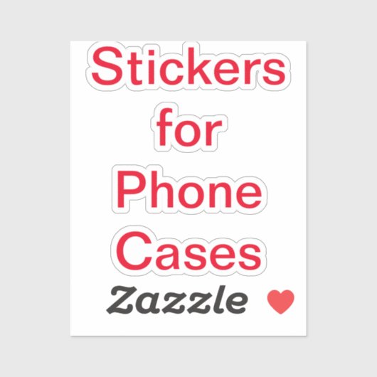 Stickers for Phone Cases (Vel)