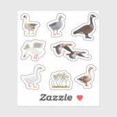 Stickers ganzen (Vel)