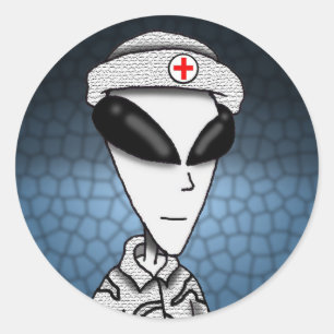 Stickers - Gebied 51 Doctor Grey