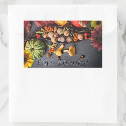 Stickers - gegraveerde Bedankt (Tas)