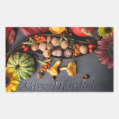 Stickers - gegraveerde Bedankt (Voorkant)