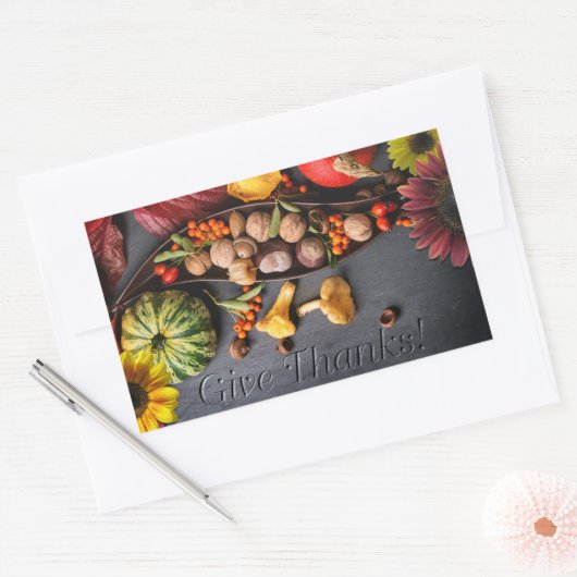 Stickers - gegraveerde Bedankt (Envelop)