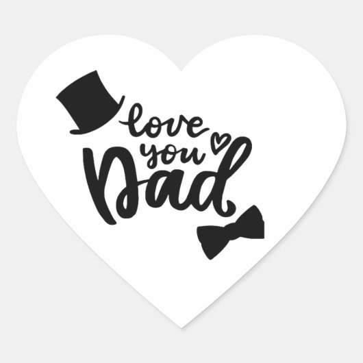 Stickers gelukkige vaderdag  (Voorkant)