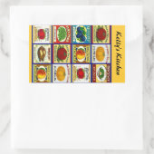 Stickers Gepersonaliseerde  Can-Labels Keuken (Tas)