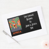 Stickers gepersonaliseerde etikketen voor kofferre (Envelop)