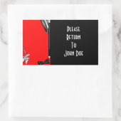 Stickers Gepersonaliseerde Kast Koffer Travel Hoes (Tas)