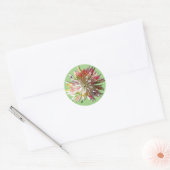 Stickers - geschilderde witte spin mum (Envelop)