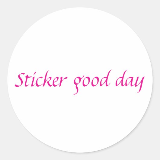 Stickers Goedendag (Voorkant)