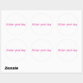 Stickers Goedendag (Vel)