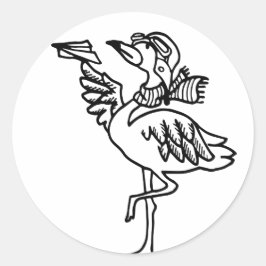 stickers -grappig dier -