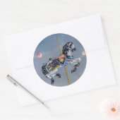 Stickers - Grey Mare Carrousel Horse (Envelop)
