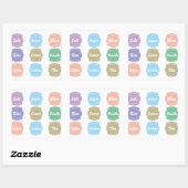 Stickers Halloween afdrukbaar (Vel)